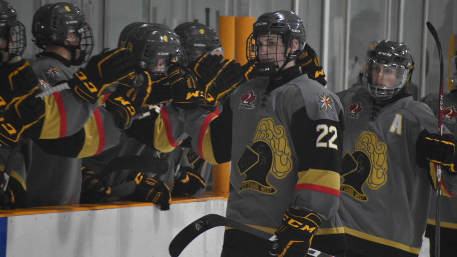 Jack Haymes nets game winner in double OT as Golden Knights draw first blood